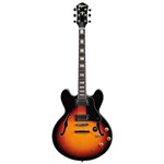 Ficha técnica e caractérísticas do produto Guitarra Semi Acustica Tagima com Case 6 Cordas 22 Trastes BLUES 3000 - Sunburst