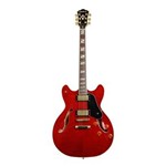 Ficha técnica e caractérísticas do produto Guitarra Semi Acústica Wine Red - Hb30wr - com Bag - Washburn