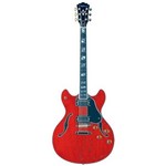 Ficha técnica e caractérísticas do produto Guitarra Semiacústica Washburn HB35WR Hollowbody Cherry