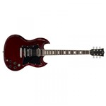 Ficha técnica e caractérísticas do produto Guitarra SG Michael Hammer GM850 WR Vermelha Vinho 2 Humbuckers Trastes Extra Jumbo