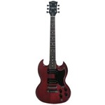 Ficha técnica e caractérísticas do produto Guitarra SG Shelter Detroit 305 Vermelha com Bag