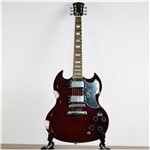 Ficha técnica e caractérísticas do produto Guitarra SG Vermelho Vinho Benson Custom Series WR Wine Red com Captadores Humbucker