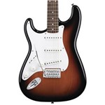 Ficha técnica e caractérísticas do produto Guitarra Squier By Fender Affinity Stratocaster Canhoto - Brown Sunburst
