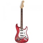Ficha técnica e caractérísticas do produto Guitarra Standard Stratocaster David Lozeau Art Sacred Heart - Fender