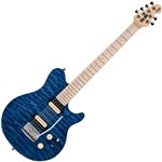 Ficha técnica e caractérísticas do produto Guitarra Sterling Sub Axis Ax3 By Music Man Trans Blue - Sterling Ray