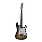 Ficha técnica e caractérísticas do produto Guitarra Strato Benson Stratoturner 3ts Sunburst C/ Afinador