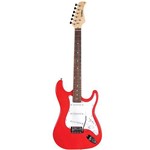 Ficha técnica e caractérísticas do produto Guitarra Strato 3 Captadores Single ST-111 Vermelha RD - Waldman 2160