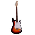 Ficha técnica e caractérísticas do produto Guitarra Strato G100 Sunburst 3TS/WH Giannini