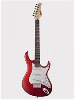 Ficha técnica e caractérísticas do produto Guitarra Strato Giannini G100 3 Singles Vermelho G-100 TRD/WH - 19597