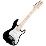 Ficha técnica e caractérísticas do produto Guitarra Strato Infantil 6 Cordas Michael GM219N BK