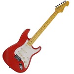 Ficha técnica e caractérísticas do produto Guitarra Strato Michael Stonehenge GM222N MR Metal Red