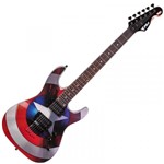 Ficha técnica e caractérísticas do produto Guitarra Strato Phx Marvel Capitão América Gmc-1