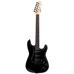 Guitarra Strato Power Advanced Michael Gm237n Mba - Metallic All Black - Preta
