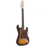 Ficha técnica e caractérísticas do produto Guitarra Strato 3S G-100 Escudo Tartaruga Sunburst Giannini - Giannini