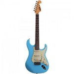 Guitarra Strato 3s Mg32 Azul Vintage Daphne Blue Memphis By Tagima