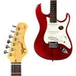 Ficha técnica e caractérísticas do produto Guitarra Strato T-805 E/Pp Tr Vermelho Transparente - Tagima
