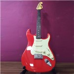 Ficha técnica e caractérísticas do produto Guitarra Strato Tagima Memphis MG-32 Fiesta Red Strato Vermelha C/ Escudo Mint Green - Memphis