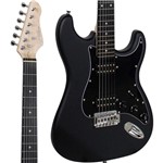 Ficha técnica e caractérísticas do produto Guitarra Stratocaster Giannini G102 SBK/BK Preto Fosco