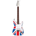 Ficha técnica e caractérísticas do produto Guitarra Stratocaster Humbucker STS002 Eagle UK Flag