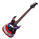 Ficha técnica e caractérísticas do produto Guitarra Stratocaster Phx Marvel Capitao America
