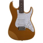 Ficha técnica e caractérísticas do produto Guitarra Stratocaster Seizi Vision Gold Escudo Perolado