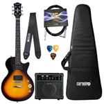 Ficha técnica e caractérísticas do produto Guitarra Strinberg LPS200 SB Les Paul Sunburst Kit Completo