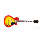 Ficha técnica e caractérísticas do produto Guitarra Sx Lp Séries Eh3d Cherry Sunburst Cs