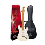Guitarra Sx Sst57vwh Vintage Alder Tarraxas Semi Blindadas Branco - Sx Guitars