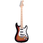 Ficha técnica e caractérísticas do produto Guitarra SX Strato SST Alder 3 Tone Sunburst