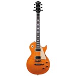 Ficha técnica e caractérísticas do produto Guitarra Tagima com Case Tlp Flamed 6 Cordas 22 Trastes Tlp Flamed - Transparent Amber