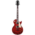 Ficha técnica e caractérísticas do produto Guitarra Tagima com Case Tlp Flamed 6 Cordas 22 Trastes Tlp Flamed - Transparent Red