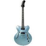 Ficha técnica e caractérísticas do produto Guitarra Tagima Seattle Semi acústica Azul Metálico Acompanha case