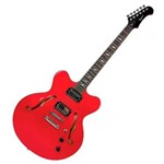 Ficha técnica e caractérísticas do produto Guitarra Tagima Seattle Semi-acústica Vermelha com Case