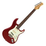 Ficha técnica e caractérísticas do produto Guitarra Tagima Strato T-805 Vermelho Escala Escura e Escudo Mint Green