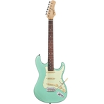 Ficha técnica e caractérísticas do produto Guitarra Tagima Stratocaster Hand Made T-635 Classic Verde Pastel