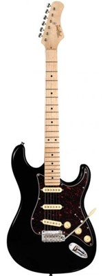 Ficha técnica e caractérísticas do produto Guitarra Tagima T-635 Classic Black Escala Clara Escudo Tartaruga