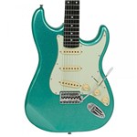Ficha técnica e caractérísticas do produto Guitarra Tagima TG500 Metallic Surf Green Verde MSG Strato