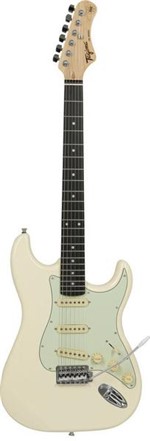 Ficha técnica e caractérísticas do produto Guitarra Tagima TG500 Strato Branca