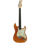 Ficha técnica e caractérísticas do produto Guitarra Tagima TG500 Stratocaster Metallic Gold Yellow Dourada