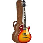 Ficha técnica e caractérísticas do produto Guitarra Tagima TLP Flamed Les Paul com Case - Cherry Sunburst