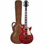 Ficha técnica e caractérísticas do produto Guitarra TAGIMA TLP Flamed TR Vermelho Transparente com Case