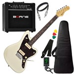 Ficha técnica e caractérísticas do produto Guitarra Tagima Tw61 Woodstock Branco Amplificador Borne