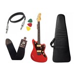 Guitarra Tagima Tw61 Woodstock Vermelho Bag Correia