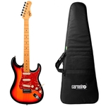 Ficha técnica e caractérísticas do produto Guitarra Tagima Woodstock Series TG530 Sunburst + Capa