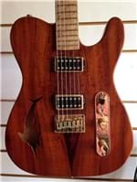 Ficha técnica e caractérísticas do produto Guitarra Telecaster Luthier Caviquioli Peixe Espada + Malagoli Custom...