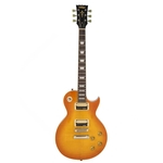 Ficha técnica e caractérísticas do produto Guitarra Vintage Les Paul V100 Thb Flamed Honeyburst