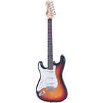 Ficha técnica e caractérísticas do produto Guitarra Vintage Strato LV6 Sunset Sunburst - Lefty - Canhota