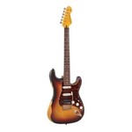 Ficha técnica e caractérísticas do produto Guitarra Vintage Stratocaster Icon Series V6hmr Sb Sunburst