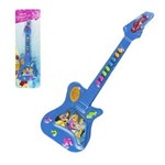 Ficha técnica e caractérísticas do produto Guitarra Violão Musical Infantil Criança Princesas Disney A Pilha 35 Cm