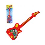 Ficha técnica e caractérísticas do produto Guitarra Violão Musical Mickey Mouse Disney Infantil Criança a Pilha 35cm - Etitoys